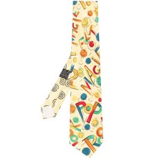 베르사체 중고 2000's 그래픽 프린트 실크 넥타이