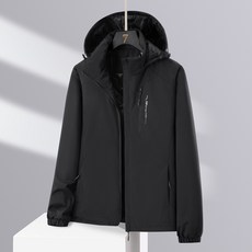 情侶衝鋒外套 大碼防風防水發熱保暖連帽外套 戶外雪地登山防寒機能外套