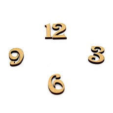 시계숫자 36912 작은 사이즈 2.5cm D-01-029