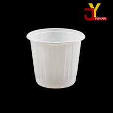 75파이 다용도 대 화이트 용기 100개, 1개