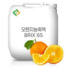 오렌지농축액 65Brix 200g 샘플, 1개