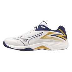 Mizuno Thunder Blade Z 男女排球鞋 V1GA237043 白藍黃, 1個, 27.5 CM