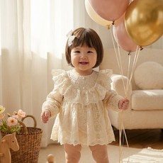 로이앤한나 애슐리 3개월 6개월 9개월 돌 백일 여아 아기 드레스 원피스 슈트