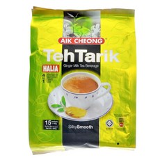 아익 청 테타릭 할리아 생강 밀크티 음료 600그램 Aik Cheong TehTarik Halia Ginger Milk Tea Beverage 600g), 600g, 21.16개입, 1개