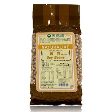 天然成 黃豆454公克/包 - 非基因改造，高蛋白，膳食纖維豐富, 454g, 1個