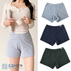 여성 순면 트렁크 3종 Y존 무압박 통기성 질염방지 속옷 랜디3종