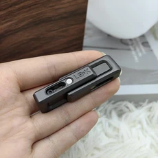 JS Xlock 마그네틱 더블 푸시 피젯 코인 EDC 성인 감압 장난감 불안 및 스트레스 해소 슬라이더 스피너, 01 그레이, 1개