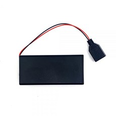 18650 2구 직렬 스위치 배터리홀더 USB F타입