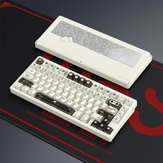 [국내정품] WOB Rainy75 RT Pro 8K 래피드트리거 풀 알루미늄 자석축 (화이트 상옵), 화이트, 상옵, 자석축