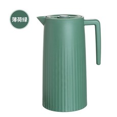 保溫壺 1000ml 家用保溫水壺 咖啡保溫壺 大容量便攜熱水瓶, 1.0升-薄荷綠, 1個