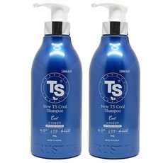 TS 뉴 쿨 탈모증상완화 샴푸, 500g, 2개