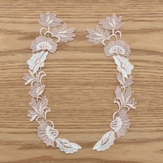 태백섬유 모티브 부채꽃 인디 핑크, 2개 1set