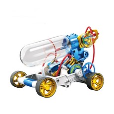 又敗家 台灣製造寶工Pro'skit空氣壓縮引擎模型 GE-631 DIY益智科學玩具, 1個, 藍色