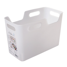 HIMARAYA 冰箱收納盒 蔬果分類保鮮 寬口多功能收納籃 廚房居家整理, 小款, 1個