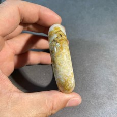 千客萬來 珊瑚玉手鐲 內徑54.5mm 台灣製, 1個