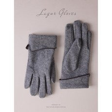 Lagur 手套 羊毛加厚 加絨 冬季保暖 可觸屏