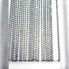 줄캡보석/줄비즈AB 신발악세서리 의류부자재 옷악세서리 10야드 2.8mm