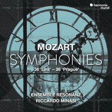 [CD] Riccardo Minasi 모차르트: 교향곡 36번 `린츠` 38번 `프라하` (Mozart: Symphony No.36 `Linz` Sym...