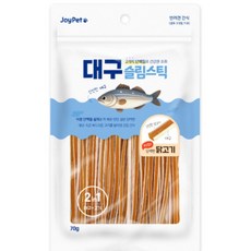 조이펫 강아지 대구 슬림스틱 간식, 닭고기, 70g, 4개