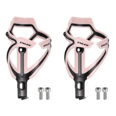 HARFINGTON 자전거 물병 홀더 2개 경량 병 케이지 사이클링 컵 홀더 MTB 로드 자갈용 라이트 핑크 252246 8254785968, HARFINGTON 자전거 물병 홀더 2개, 경량 자전, Light Pink