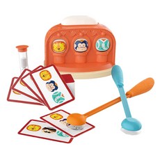 Top Bright 特寶兒 可愛動物臉譜配對遊戲組, 1個, Orange