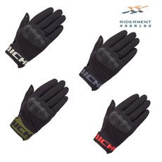 Riderment萊德曼 RS TAICHI 太極RST471 夏季透氣防摔手套 入門款 可觸控, 黑,L, 1個