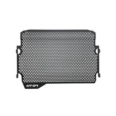 DAZHIDZ MT-07 2014-2023 오토바이 라디에이터 그릴 가드 커버 연료 탱크 보호 지원 (No LOGO), 01 MT07 LOGO, 01 MT07 LOGO