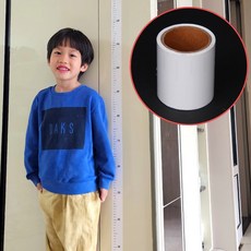 가정용 벽면 붙이는 키재기자 화이트 키측정기, 본상품, 단일상품0