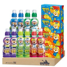 블루존 뽀로로 선물세트 (밀크2개+딸기2개+사과2개+블루베리2개+샤인머스캣2개+빙그레 뽀로로스낵(치즈2+플레인2)), 1개