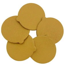 50pcs 샌딩 디스크 6 인치 스티커 백 샌드페이퍼 목공 금속 그림 자동차 작업을위한 라운드 자체 접착 모래, 06 120 grit