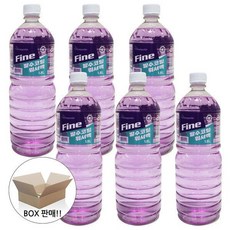 -25도 OK 퍼팩트 발수코팅 워셔액 1.8X6개 사계절 유리세정제