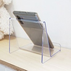 전시 스탠드 140mm 투명 플라스틱 진열대 핸드폰 매장 다용도 디피 전시대, 110