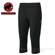 【MAMMUT 長毛象】M零碼送》女 彈性快乾 壓力七分褲 壓力褲 緊身褲 三鐵慢跑褲 內搭褲 野跑貼合褲 07660