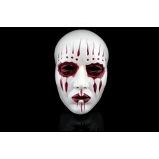 發光派對屋(西門中華店) 活結樂團面具 鬼魅面具 恐怖面具, 黑色, 1個