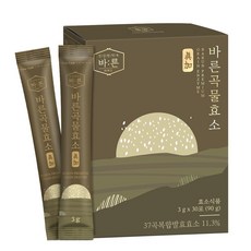 바른 곡물효소 진가 저분자 발효효소, 90g, 1박스
