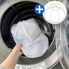 앤스토리 변형 방지 모자 전용 세탁망, 화이트, 1개