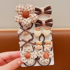 韓版兒童高彈力蝴蝶結髮圈 女童髮飾