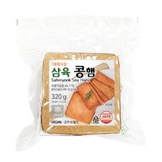 삼육 비건 콩 햄 영양 간식 반찬, 3개, 320g