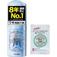 데오나츄레 남성 스틱 데오드란트 2개, 스틱 1개+파우더 사쉐