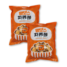맘모스 치킨볼 2kg 아이스박스무료, 2개