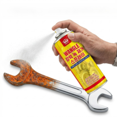 [초강력! 초대용량!]1+1녹 제거 클리닝 스프레이 강력 스테인리스강 녹 제거제 윤활, 독일 녹제거제, 2개