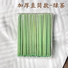 천연 아로마 귀 촛불 세트 (귀지 제거 도구 포함) 100개입, 녹차 두꺼운 스트레이트(100개), 1개