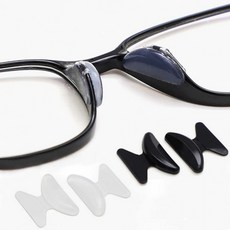 실리콘 안경 코 눌림 받침 뿔테 자국 받침대 선글라스 미끄럼 방지 고글 흘러내림 패드 통증 고무 스티커