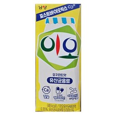 남양이오 유산균 음료 프리바이오틱스, 125ml, 96개