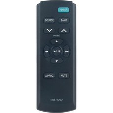 AIDITIYMIAIDITYMI RUE4202 알파인 카 스테레오 CDEHD137과 호환되는 교체 리모컨BT CDEHD138BT CDEHD148BTCDE164BT CDE141