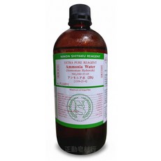 日試 濃氨水 液體 試藥級 500克, 1個