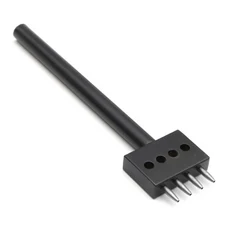 DIY 가죽 공예용 가죽 구멍 펀치 도구 구멍 펀치 4mm 5mm 2/4/6 프롱, 02 76HB13AC1701450-5-B, 01 중국