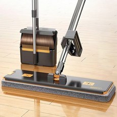 호밍사이 빗자루 쓰레받기 세트 벽걸이 빗자루 +38cm 평면 대걸레 +롱 스퀴지 가정용 청소 도구 틈새수납 4종, 그림과 같이, 1세트