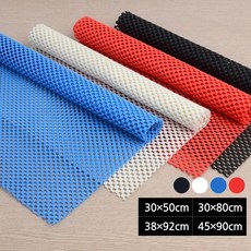 잘라쓰는 칼라 논슬립매트 미끄럼방지매트 hol+2816Qn, 30x80cm - 블랙, 1개