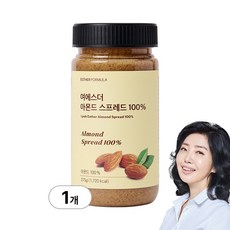 [본사직영] ''무설탕 무첨가'' 여에스더 아몬드 스프레드 100%, 1개